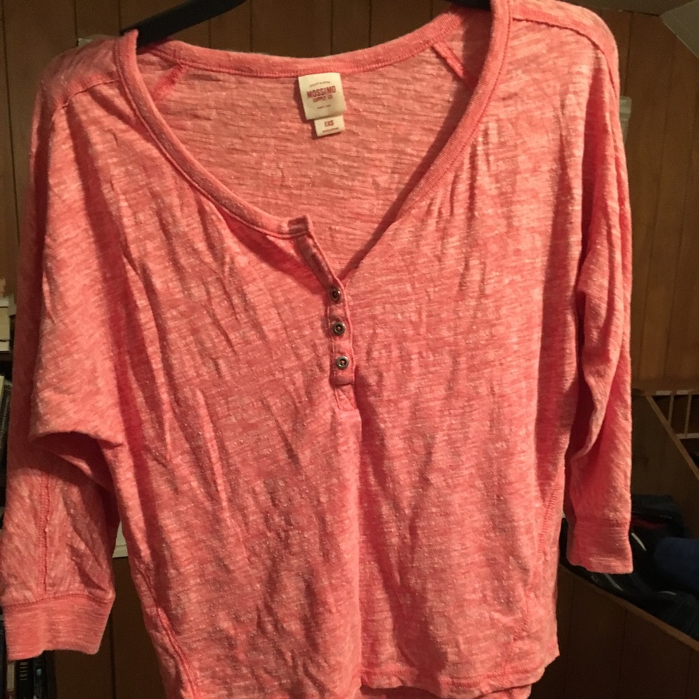 Coral shirt